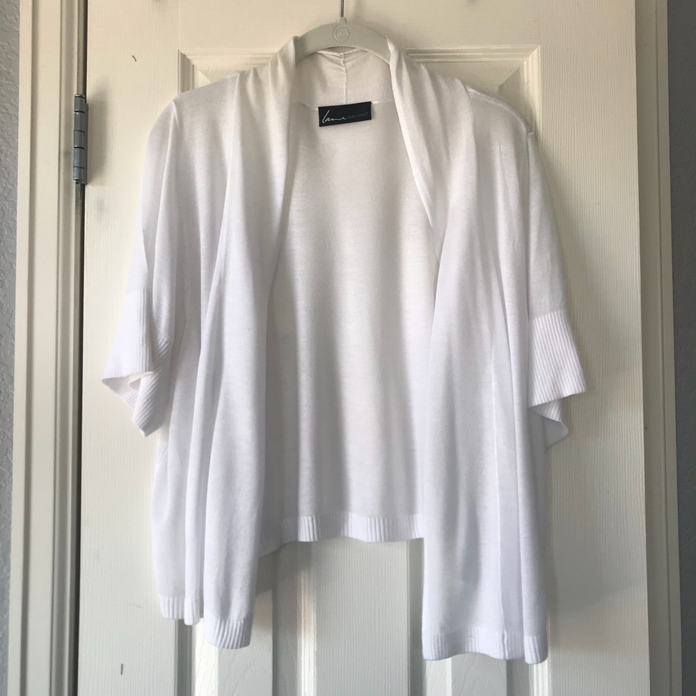 Lane Bryant Waterfall Cropped Shrug- Size 14/16
